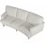 Howard Watford Deluxe 4-Sitzer-Sofa - Beige Boucl