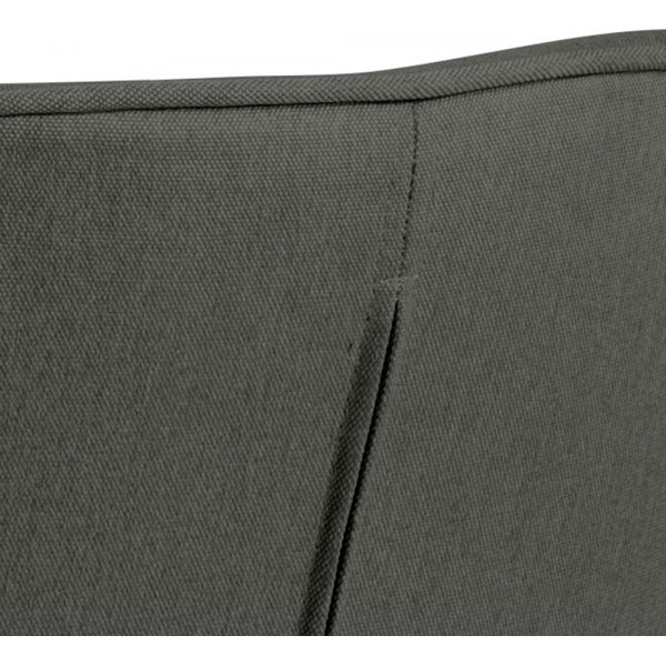 Aura Sessel - Dunkelgrau/Eiche