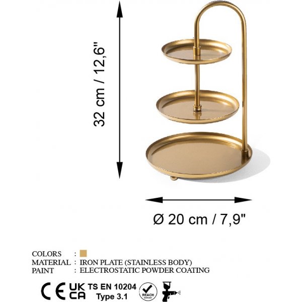 Kalki Dekoteller - Gold