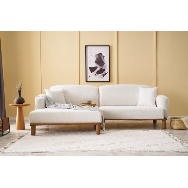Reims Diwansofa links - Creme