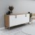 Hera Sideboard - Eiche/Wei