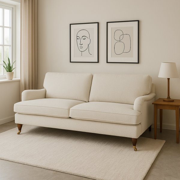 Howard Watford Deluxe 3-Sitzer-Sofa aus Boucl