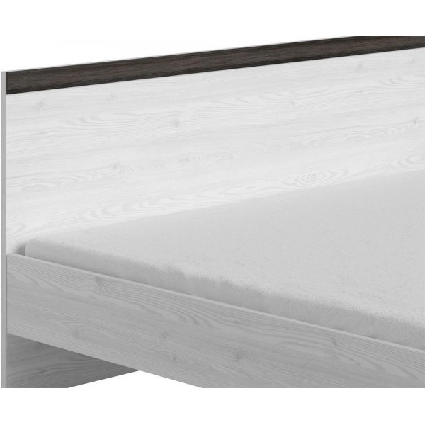 Salvador Bettgestell 160x200 cm - Schwarz/Weiß + Textilpflege für Möbel Salvador Bettgestell 160x200 cm - Schwarz/Weiß + Textilpflege für Möbel