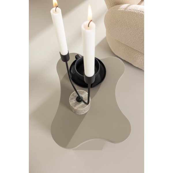 Molde Beistelltisch 42 x 30 cm - Hellbraun