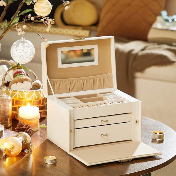 Carat Schmuckschatulle - Weiß Carat Schmuckschatulle - Weiß