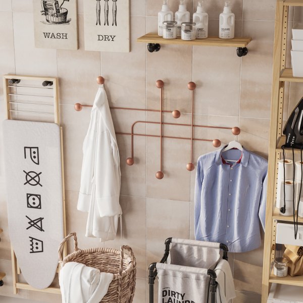 Samara Kleiderbgel - Kupfer