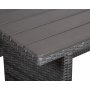 Torekov Outdoor-Gruppe mit Esstisch - Graues synthetisches Rattan