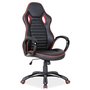 Gaming-Stuhl Shannon - Schwarz/Rot + Textilreinigung fr Mbel