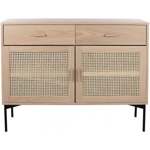 Raffel's Sideboard - Wei pigmentiertes Eichenfurnier