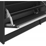 Skyline Schuhschrank 123,5 x 24,2 x 98,5 cm - Schwarz