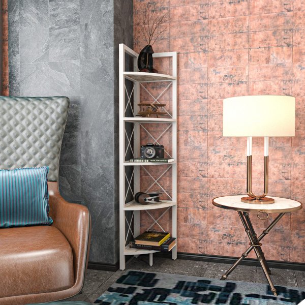 Remo B�cherregal - Wei�