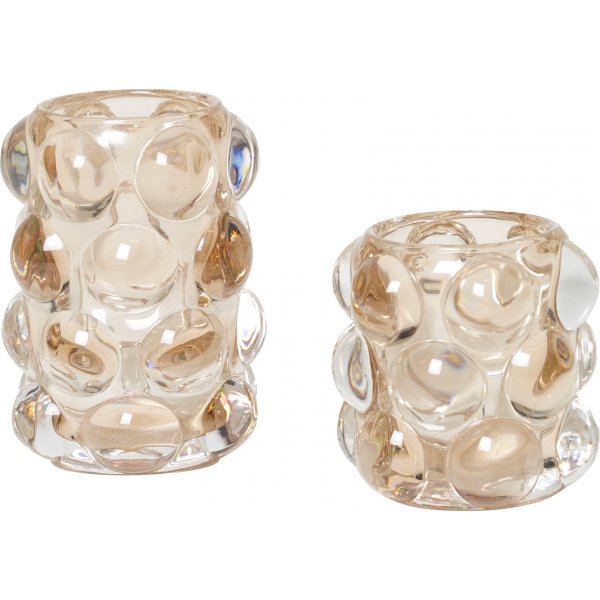 Piona Kerzenlaterne klein - Bernstein