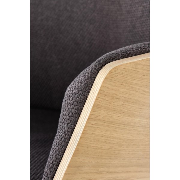 Sessel Relax - Grau & Eiche Sessel Relax - Grau & Eiche