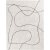Baumwollteppich Tampa 160 x 230 cm - Wei/Schwarz