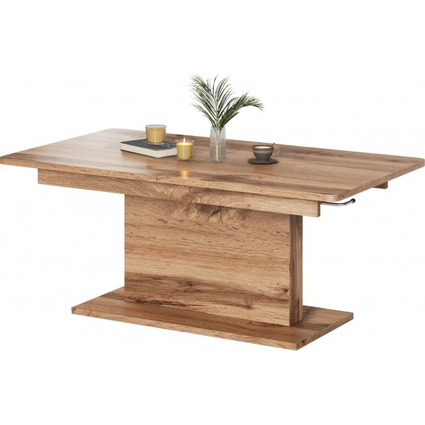 Cense ausziehbarer Couchtisch 126-167 x 70 cm Eiche