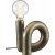 Hinweis Swirl Tischlampe - Messing - 18 cm