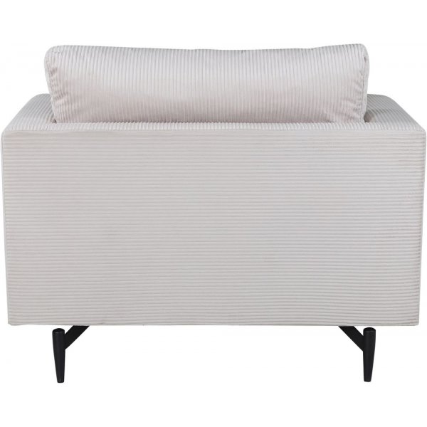 Hedlunda Sessel - Beige Kordsamt + Textilreinigung fr Mbel