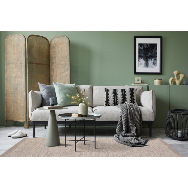 Getufteter handgewebter Wollteppich aus Leinen Getufteter handgewebter Wollteppich aus Leinen