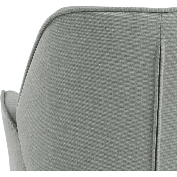 Aura Sessel - Hellgrau/Schwarz