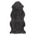 Lockiges Schaffell gerade Dunkelgrau - 135 x 55 cm