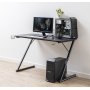 Trooper-Schreibtisch | Computertisch - Grau (120 cm)