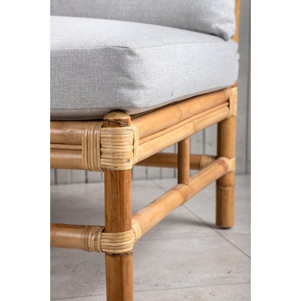 Mittelmodul aus Rohrstock - Natur Mittelmodul aus Rohrstock - Natur