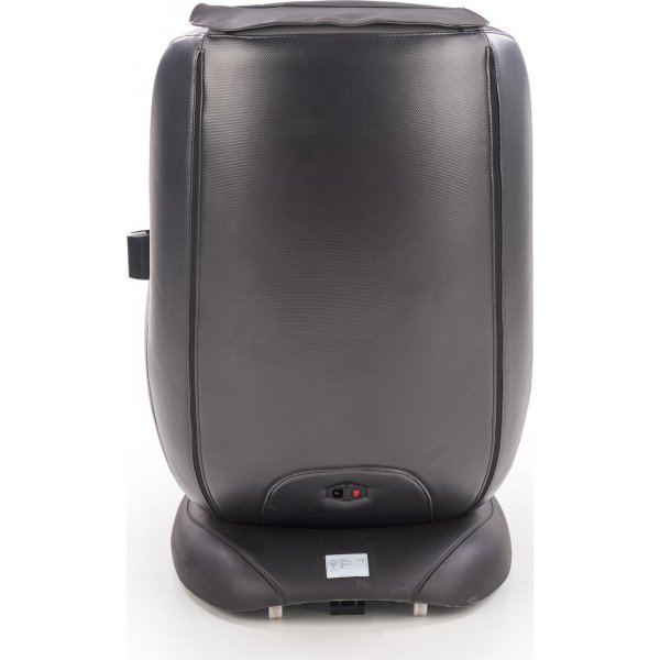 Mercura Liegesessel mit Massage aus grauem Öko-Leder Mercura Liegesessel mit Massage aus grauem Öko-Leder