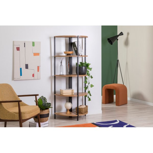 Mona B�cherregal - Kiefer/Schwarz