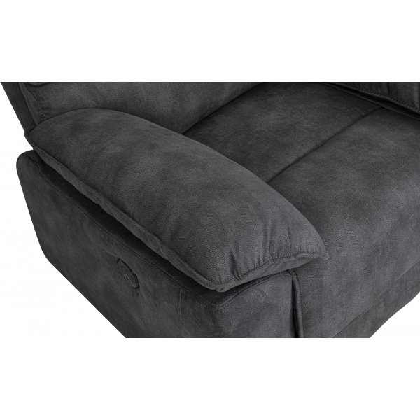 Coventry elektrischer Relaxsessel, graue Mikrofaser Coventry elektrischer Relaxsessel, graue Mikrofaser