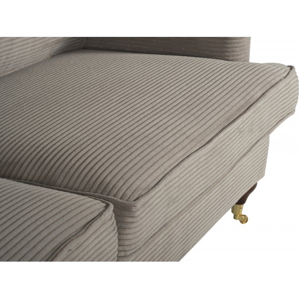 Howard Watford Deluxe 3-Sitzer-Sofa - Hellbrauner Cord Howard Watford Deluxe 3-Sitzer-Sofa - Hellbrauner Cord