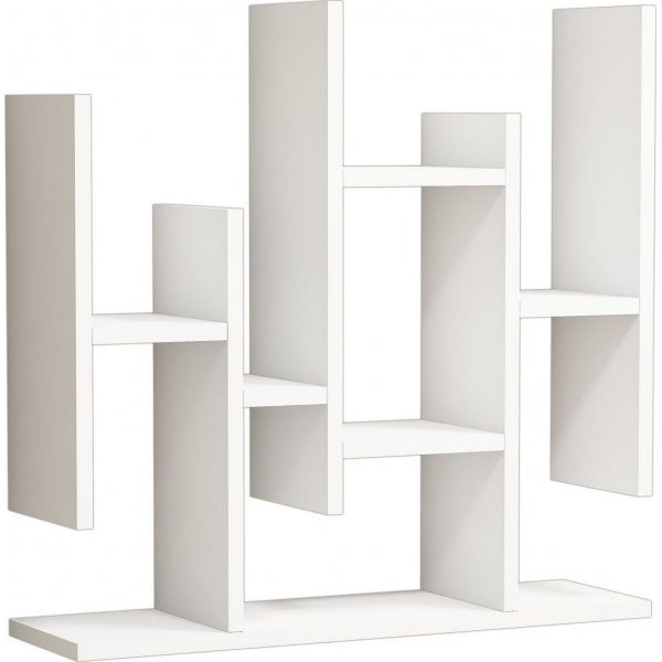 Flower Wandregal - Wei