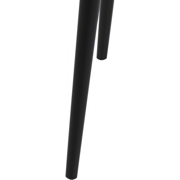 Wilma Esstisch 80 cm - Eiche/schwarz Wilma Esstisch 80 cm - Eiche/schwarz