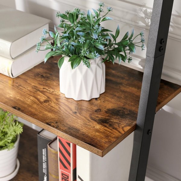 Saida Leiterregal - Braun/Schwarz Saida Leiterregal - Braun/Schwarz