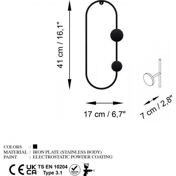 Cricket-Kleiderbgel - Schwarz