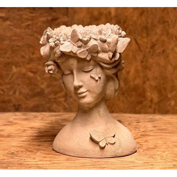 Kelebek-Vase - Creme