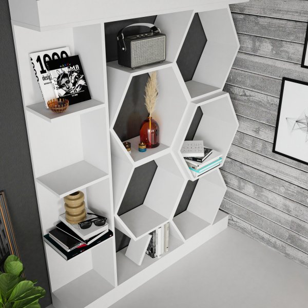 B�cherregal Sueno - Wei�