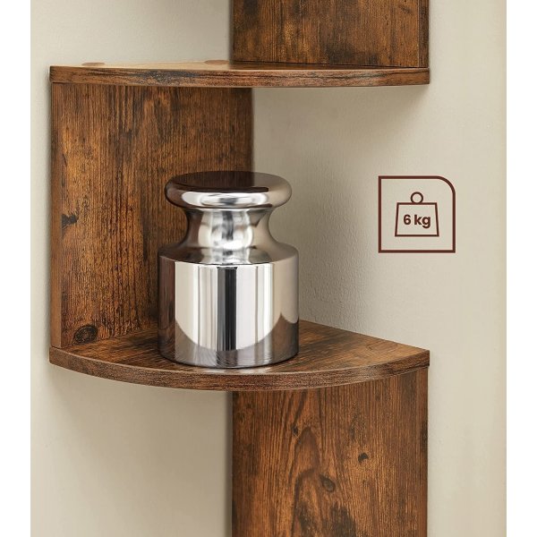 Damaskus-B�cherregal - Braun