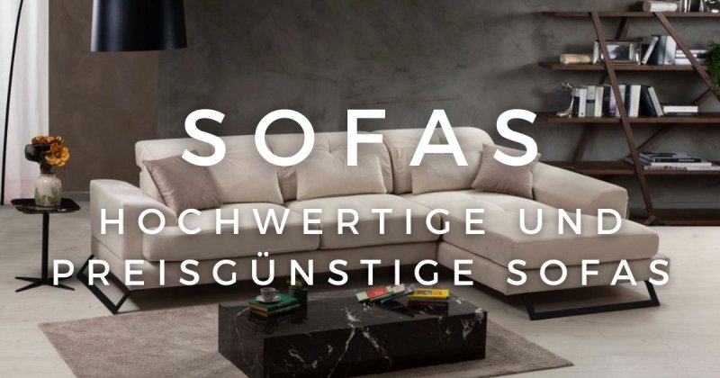 Sofas in allen Gren und Ausfhrungen