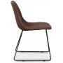 Atlantic Schlittenstuhl - Brown Vintage PU