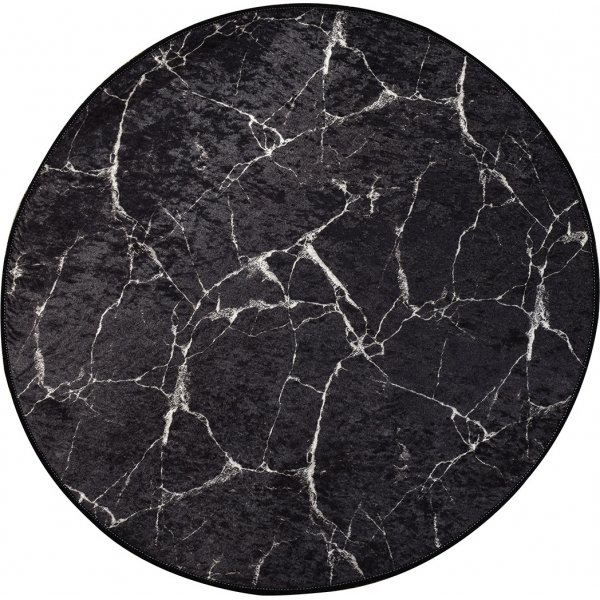 Marmorteppich - Schwarz