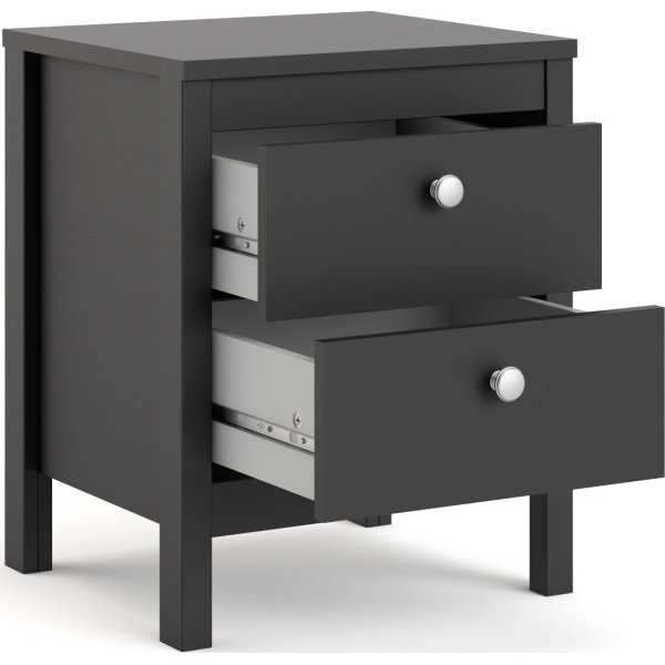 Nachttisch Madrid - Schwarz