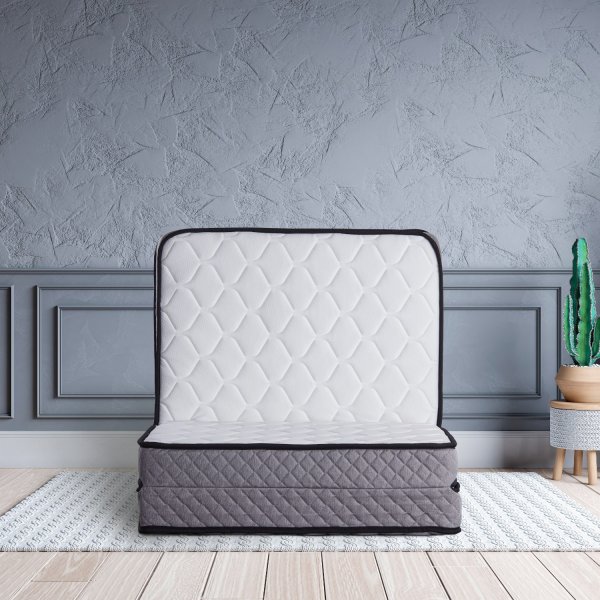 Deluxe-Federkernmatratze - Weiß Deluxe-Federkernmatratze - Weiß