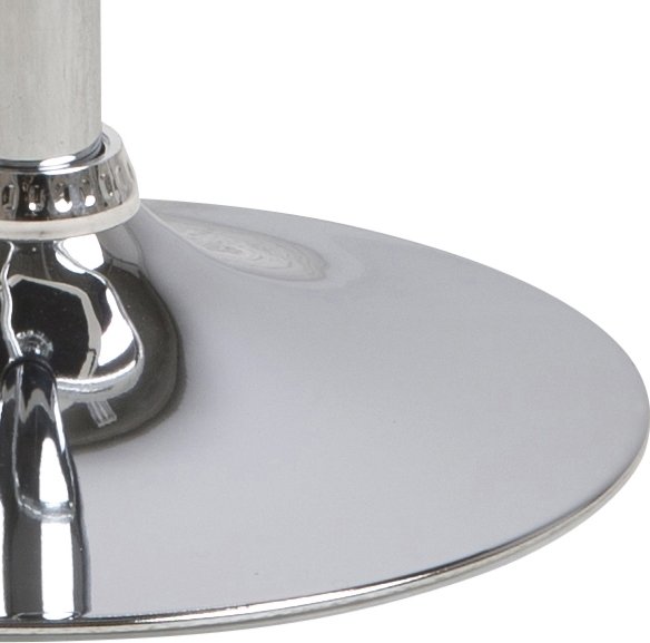 Grace Barhocker 104 cm - Schwarzes PU/weies PU