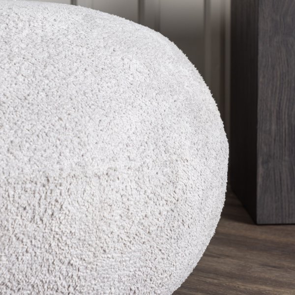 Bologna Pouf - Hellgrau