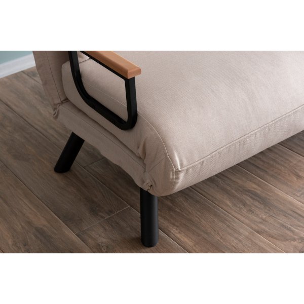 Sando 2 2-Sitzer-Schlafsofa - Creme