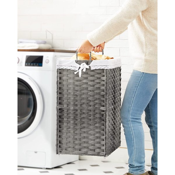 Henrietta Wschekorb 70 l - Grau