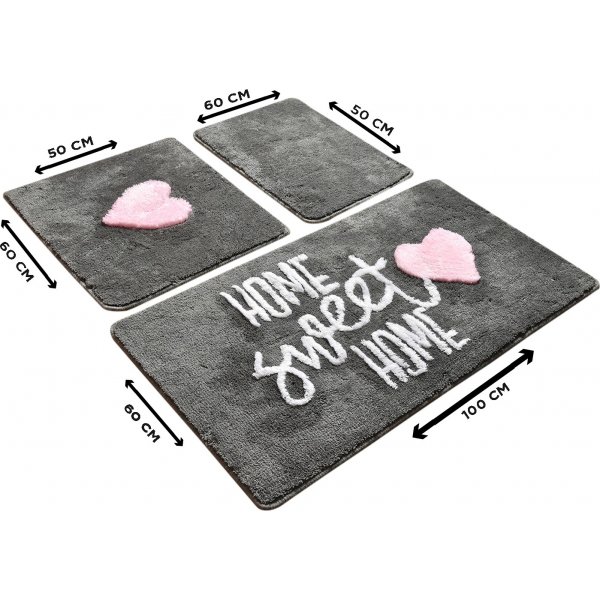 Domum Badezimmermatte - Schwarz Domum Badezimmermatte - Schwarz