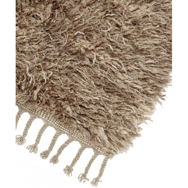 Dylan-Wollteppich - Beige