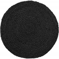 Bombay Tischset - Dunkelgraue Jute - Ø38 Bombay Tischset - Dunkelgraue Jute - Ø38
