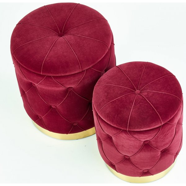 Hitch Pouf - Rot Hitch Pouf - Rot